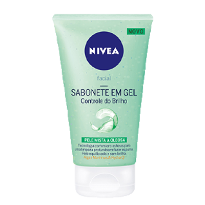 Nivea Visage Gel Suave Limp. Pele Mista A Oleosa 150 Ml