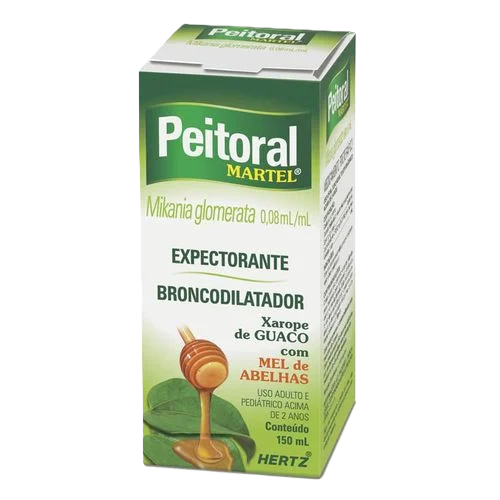 Xarope De Guaco Peitoral Martel 150 Ml Hertz