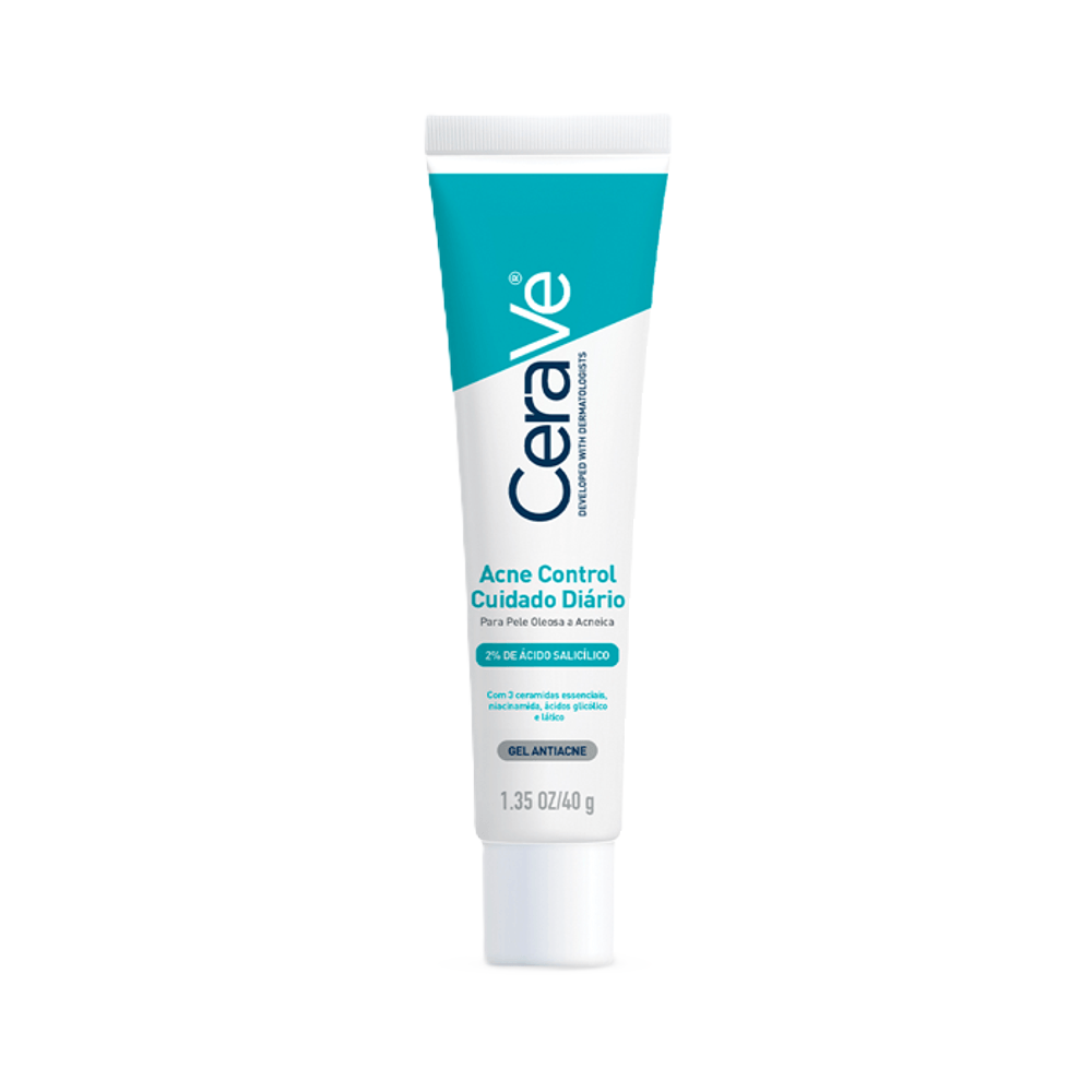 Cerave Gel  Acne Control Cuidado Diario 40 G