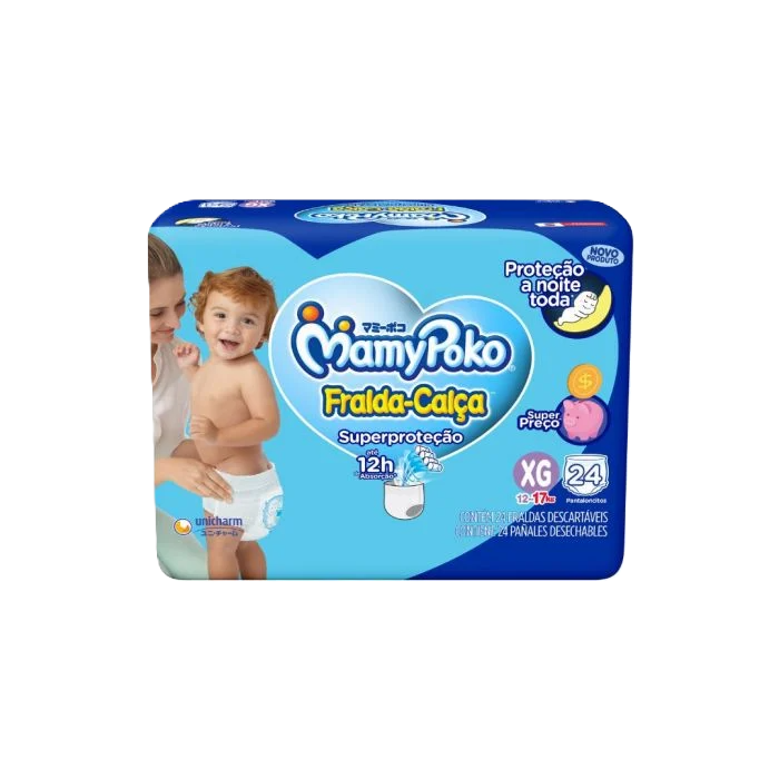 Fr Mamypoko Calca Super Protecao Jumbo Xg 24 Un