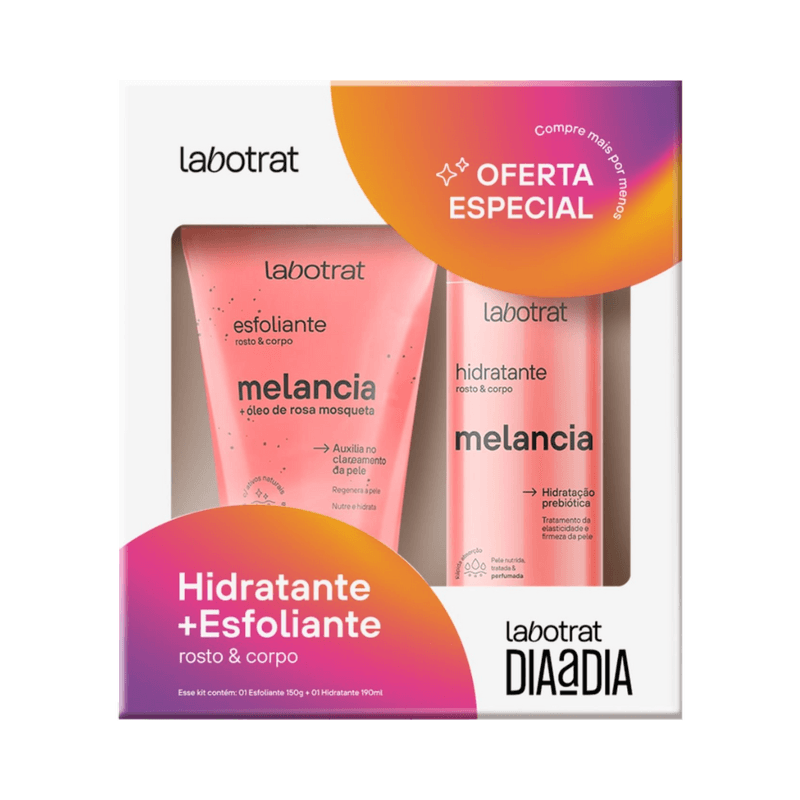 Kit Labrotat Esfoliante 150 G + Hidratante 190 Ml Melancia
