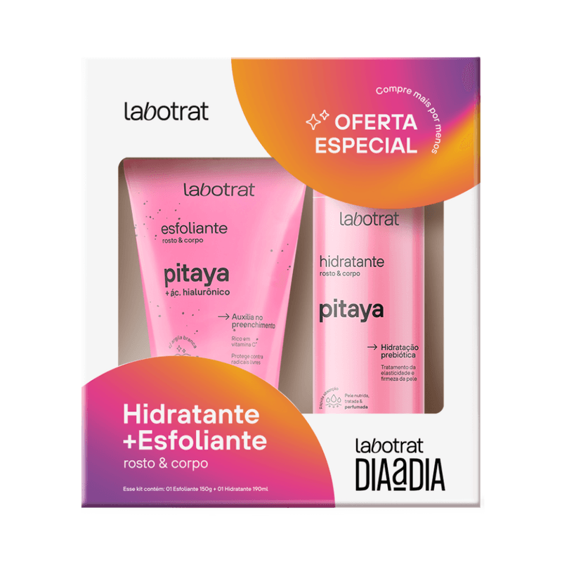 Kit Labrotat Esfoliante 150 G + Hidratante 190 Ml Pitaya