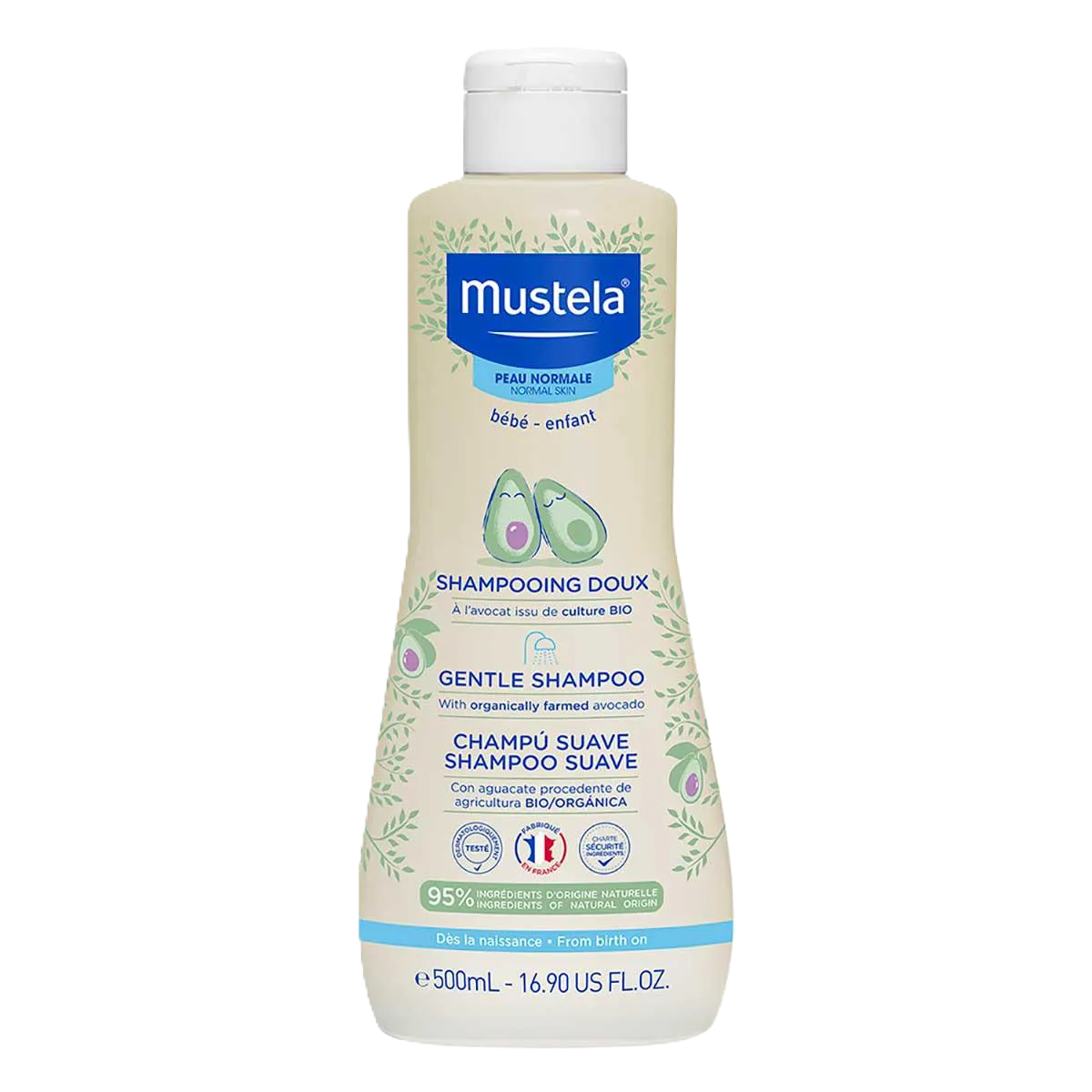 Mustela Sh Bebe Suave 500 Ml 