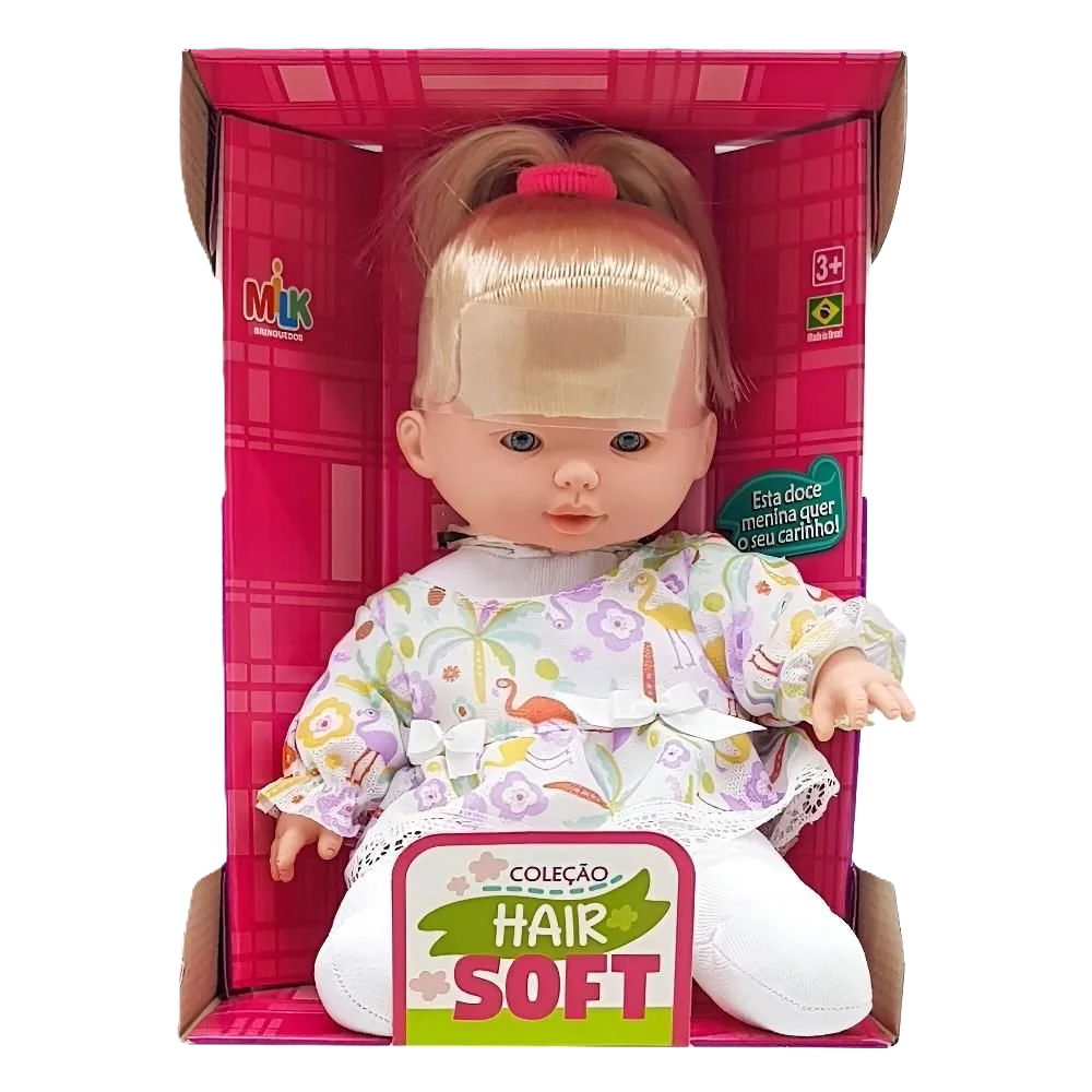 Boneca Colecao Hair Soft Milk 30 Cm Ref. 403