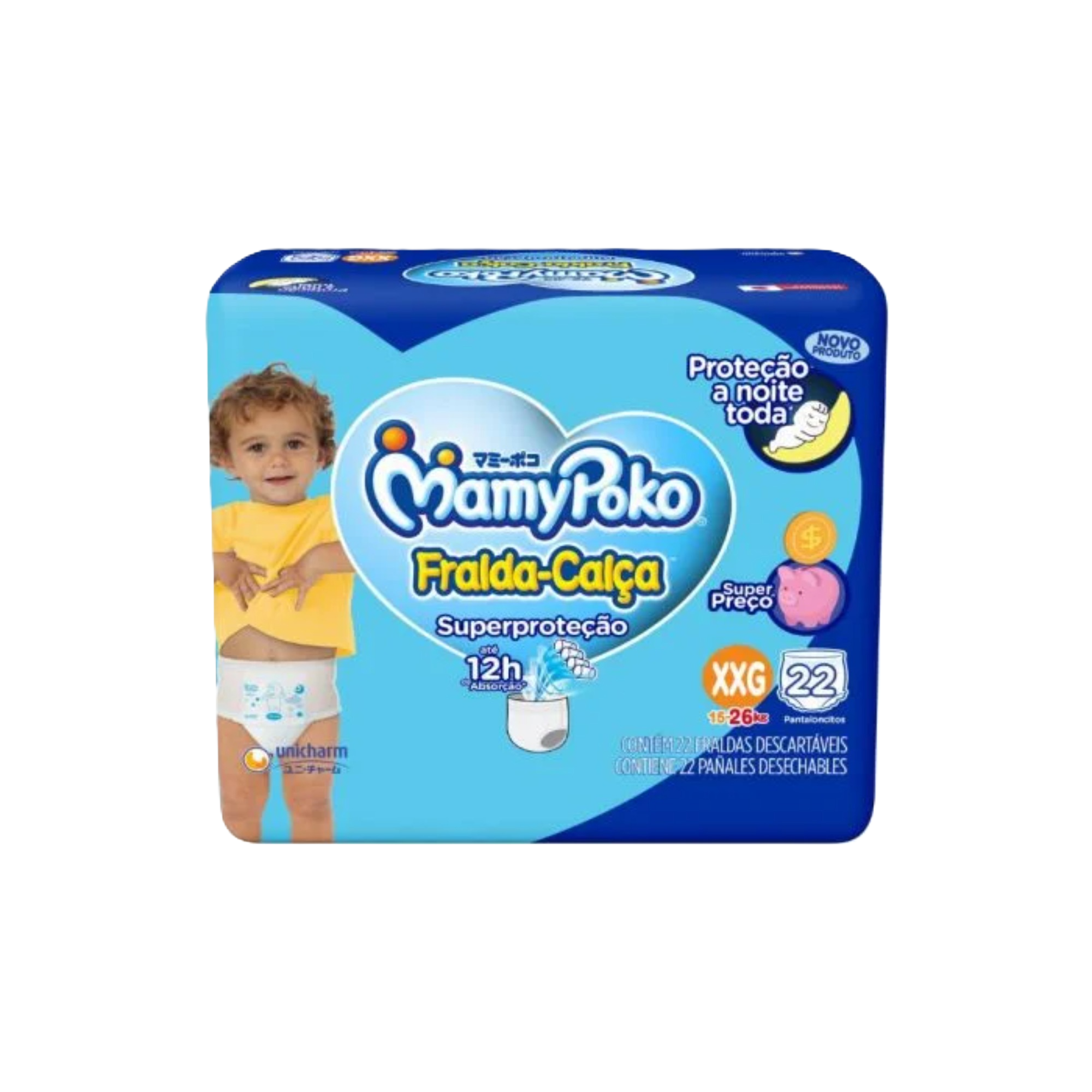 Fr Mamypoko Calca Super Protecao Jumbo Xxg 22 Un