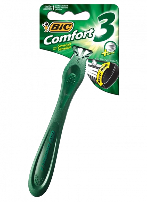 Aparelho Bic Comfort 3 Sensivel 1 Un