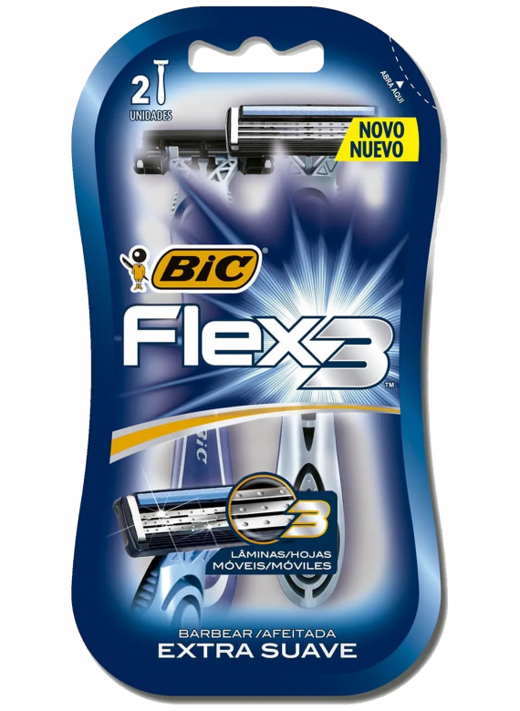 Aparelho Bic Descartavel Flex 3 1 Un