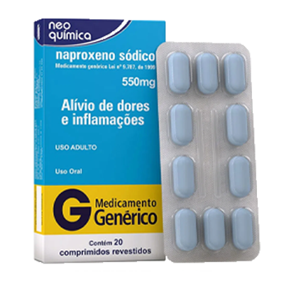 Naproxeno 550 Mg C/20 Neo Quimica