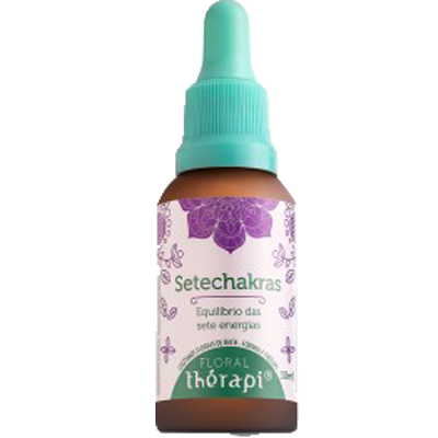 Sete Chakras Floral Thérapi   Energia Dos Chakras 30 Ml