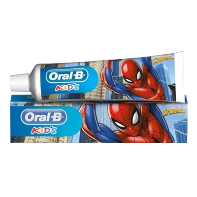 Creme Dental Infantil Oral B Kids Spiderman 50 G