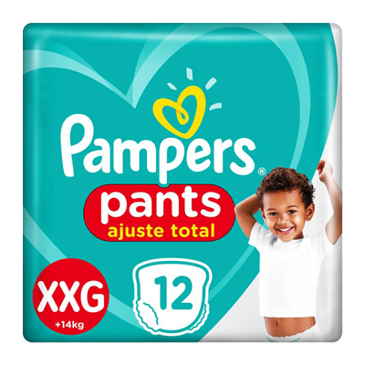 Fralda Pampers Pants Pacotao Xxg 12 Un