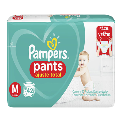 Fralda Pampers Pants Mega M 42 Un