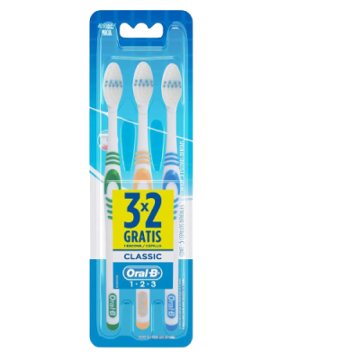 Escova Dental Oral B Classic N 40 Leve 3 Pague 2