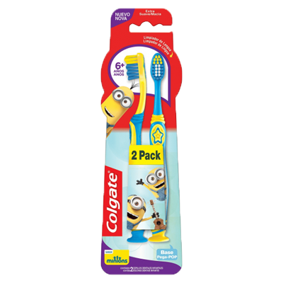 Escova Dental Colgate Smiles Minions 6 Anos