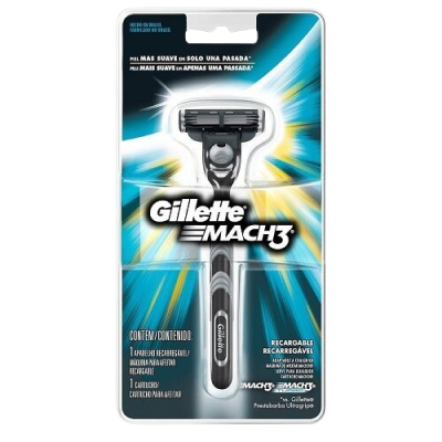Aparelho Barbear Gillette Mach3 Regular 1 Un