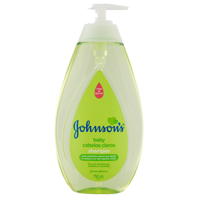 Shampoo Johnson's Baby Cabelos Claros 750 Ml