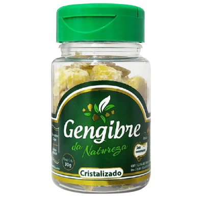 Gengibre Da Natureza Cristal Natural 30 G