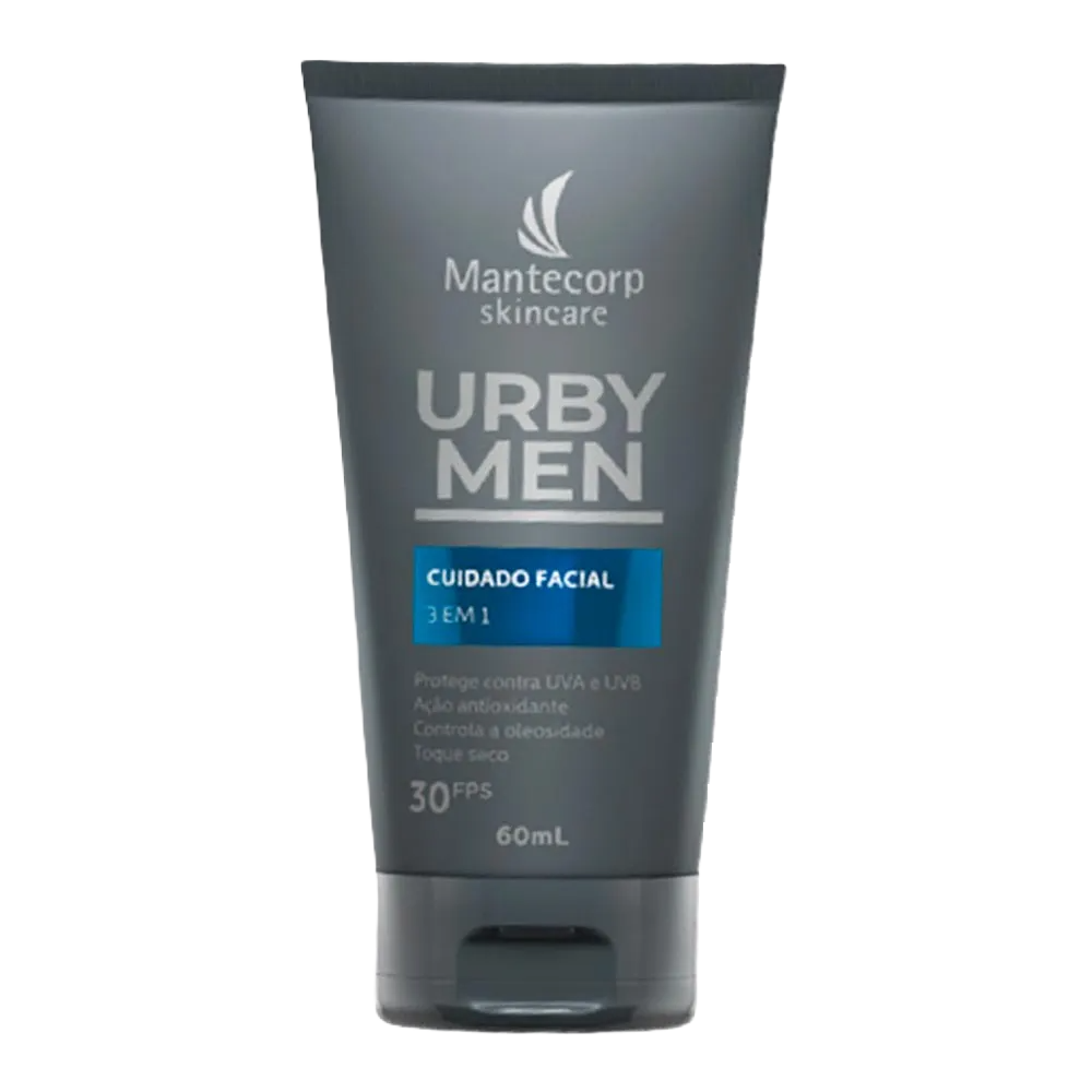 Urby Men Loc Facial 3 Em1 Fps30 Bg 60 Ml