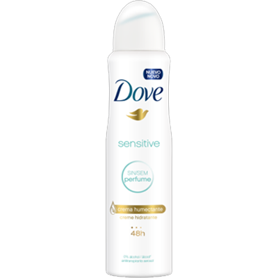 Desodorante Dove Aerosol Feminino Sensitive 89 Gr