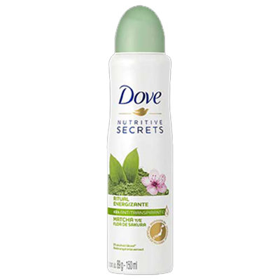 Desodorante Dove Aerosol Nutritive Secrets Matcha De Flor Sakura 89 G