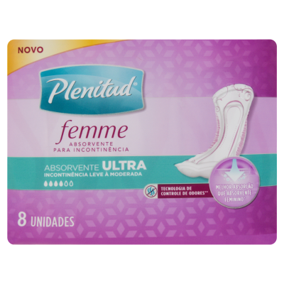 Fralda Plenitud Femme Ultra C/8