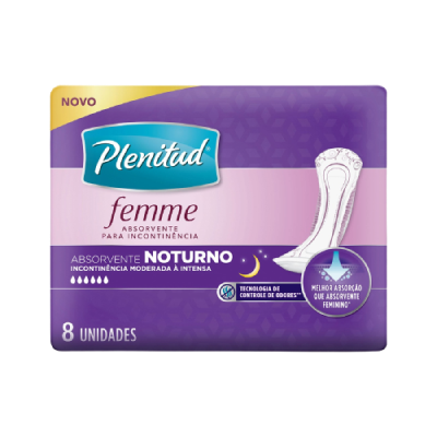 Fralda Plenitude Femme Noturno 8 Un