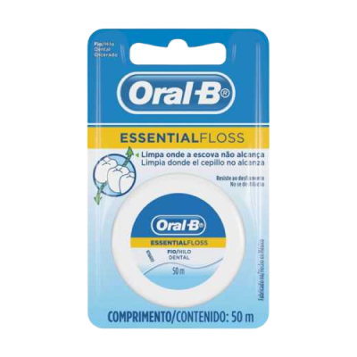 Fio Dental Oral B Cera 50 Metros