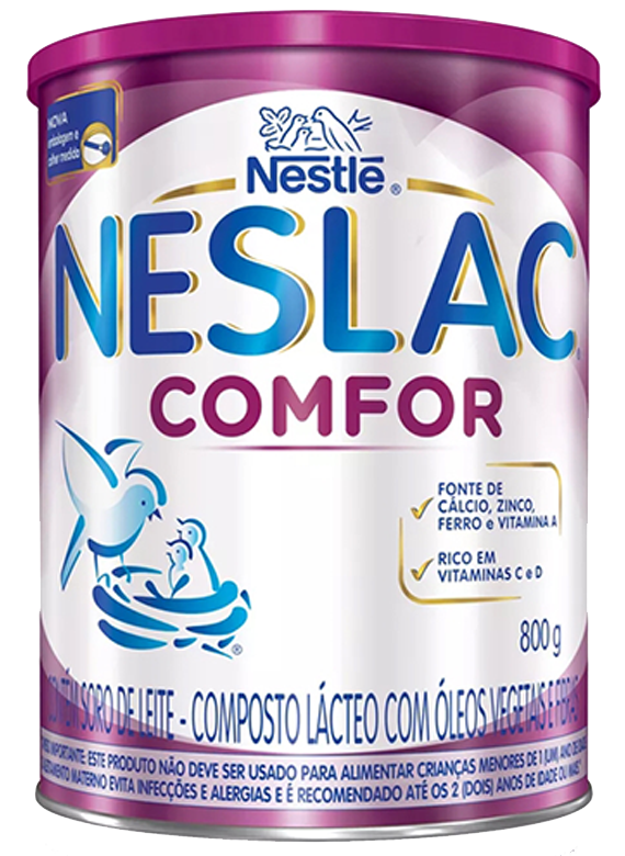 Neslac Comfor Comp Lacteo 800 G