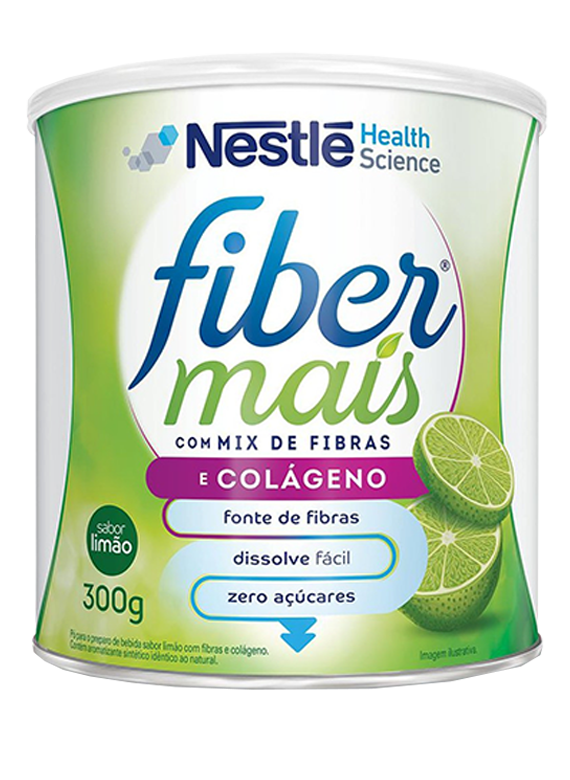 Fiber Mais Colageno Limao 300 G