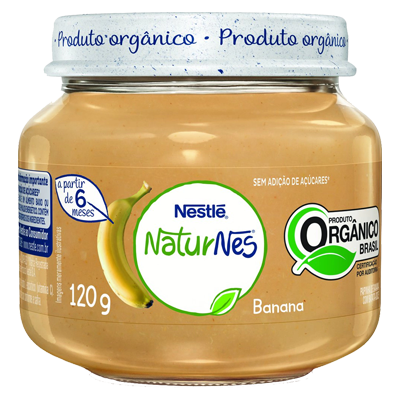 Papinha Naturnes Organicas 120 G Banana