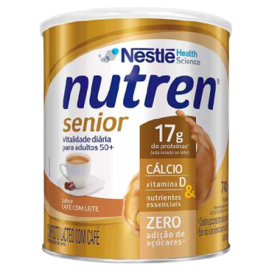 Nutren Senior Po Cafe C Leite 740 G