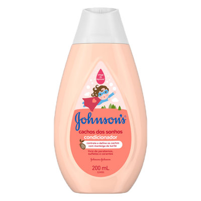 Condicionador Johnson's Baby Cabelo Cacheados 200 Ml