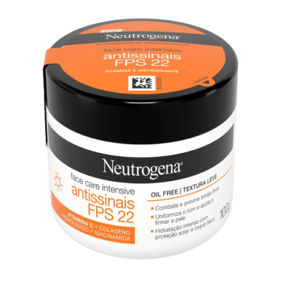 Neutrogena Cr Hid Facial Antissinais Fps22 100 G