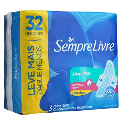 Abs S.Livre Adapt Suave C/Aba L+P 32 Un