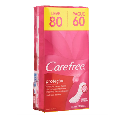 Protetor Diario Carefree Original Com Perfume Leve 80 Pague 60