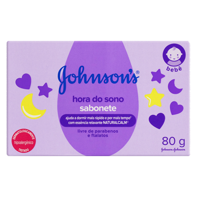 Sabonete Johnson's Baby Hora Do Sono 80 G