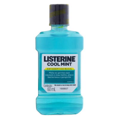 Listerine Mini Cool Mint Hortela 60 Ml