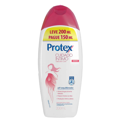 Sabonete Liquido Protex Cuid Intimo Deli Care L200 P15 Oml