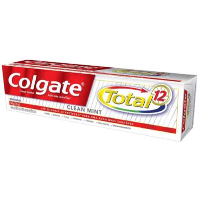 Creme Dental Colgate Total 12 Clean Mint 90 G