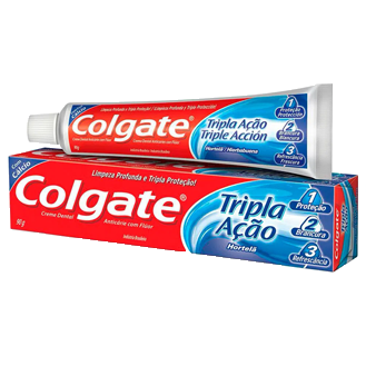 Creme Dental Colgate Tripla Ação Hortelã 90 G 