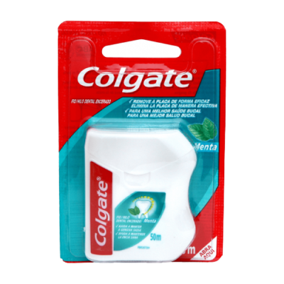 Fio Dental Colgate Menta 50 Metros