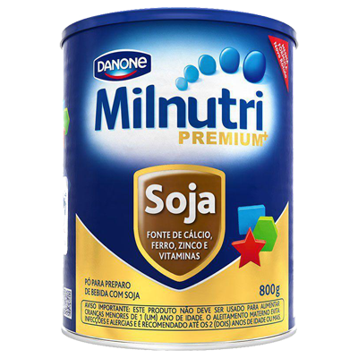 Leite Milnutri Soja Lata De 800 G
