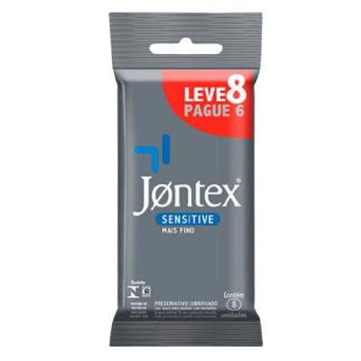 Preservativo Jontex Sensitive Lub Lv8 Pg6