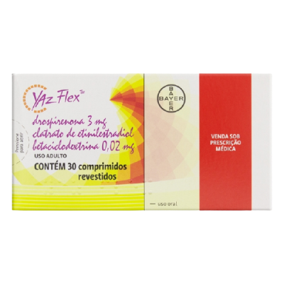 Yaz Flex 3 Mg+0,02 Mg C/30 Cpr 