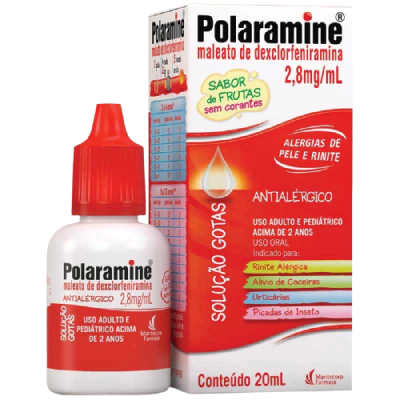 Polaramine Gotas 20 Ml
