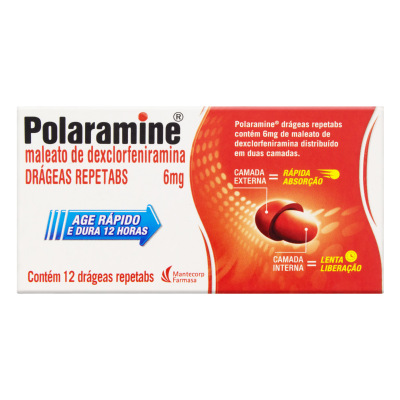 Polaramine R 6 Mg C/12