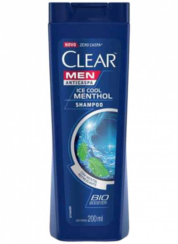 Shampoo Clear Anticaspa Ice Cool Mentol 200 Ml