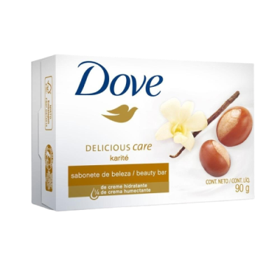 Sabonete Dove Hidratação Karite E Baunilha 90 G