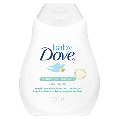 Shampoo Dove Baby Hidratacao Sensivel 200 Ml