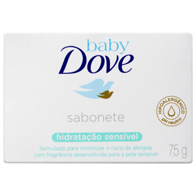 Sabonete Dove Baby Hidratacao Sensivel 75 G
